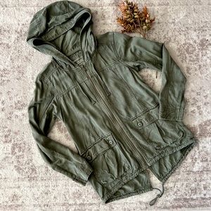 American Eagle military drape utility jacket